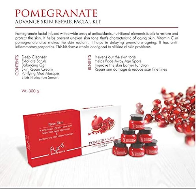 FYC PROFESSIONAL YAVI COSMETICS POMEGRANATE FACIAL KIT - Image 2